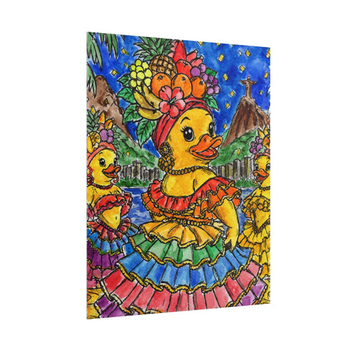 ChaCha Duck art print by Timothy Colomer — view 2