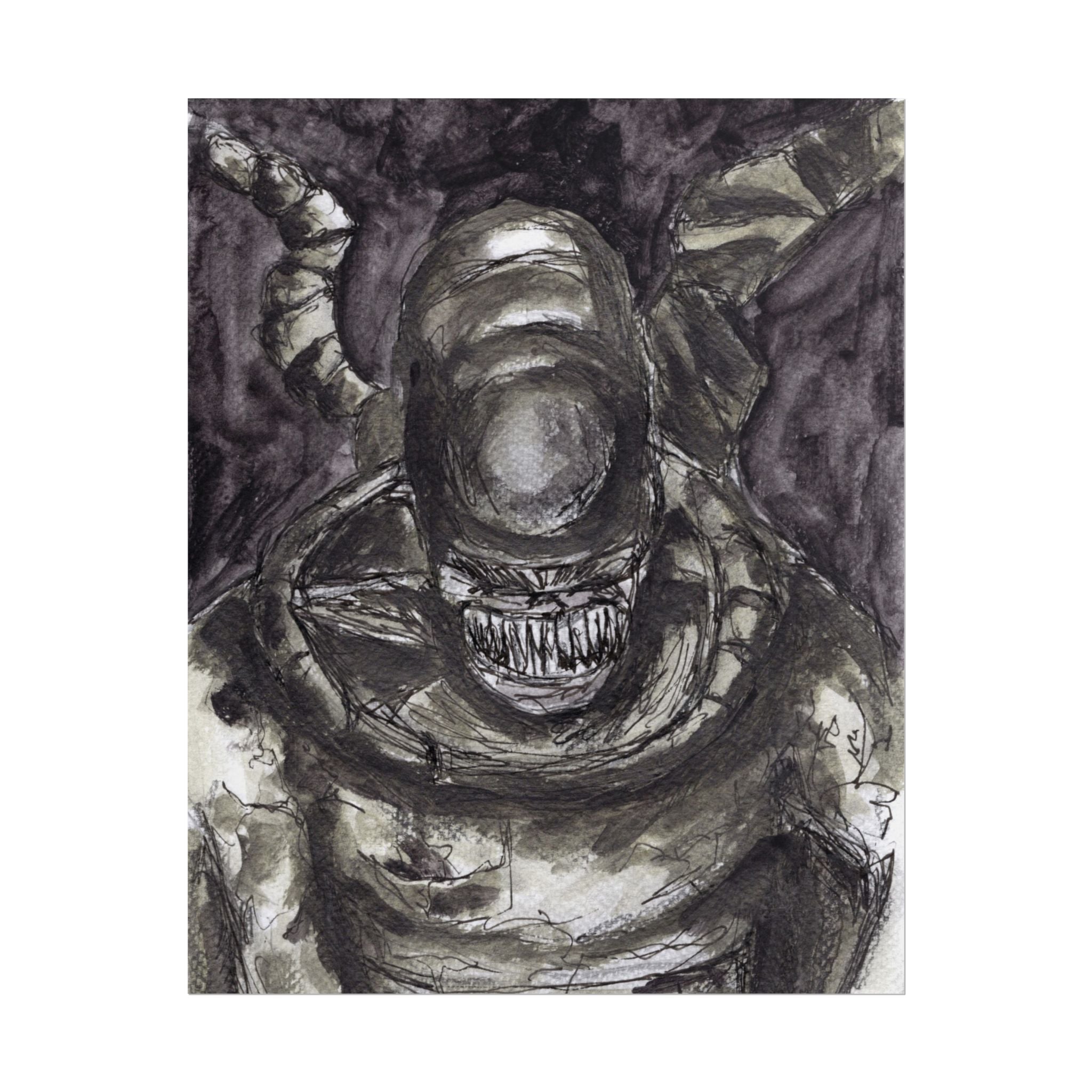 Hidden Shadows original artwork by Timothy Colomer
