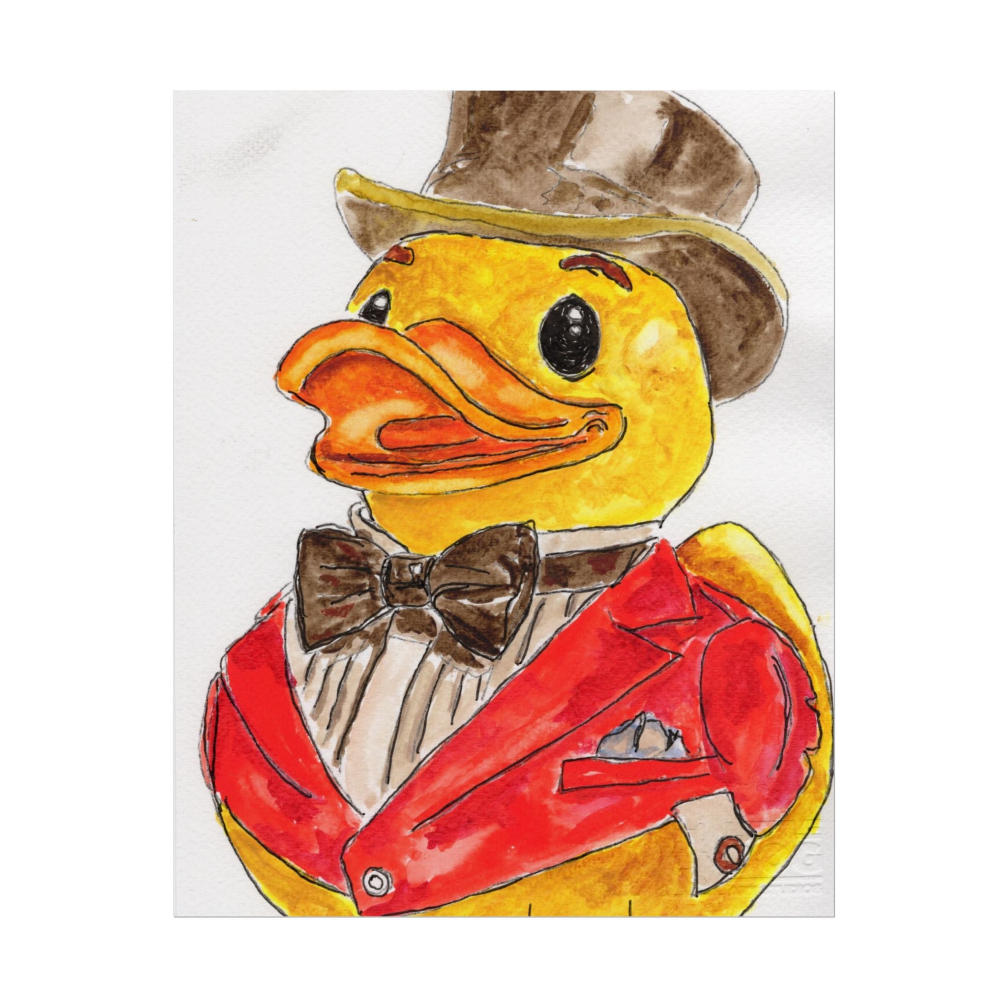 Mr Fancy Pants original artwork by Timothy Colomer