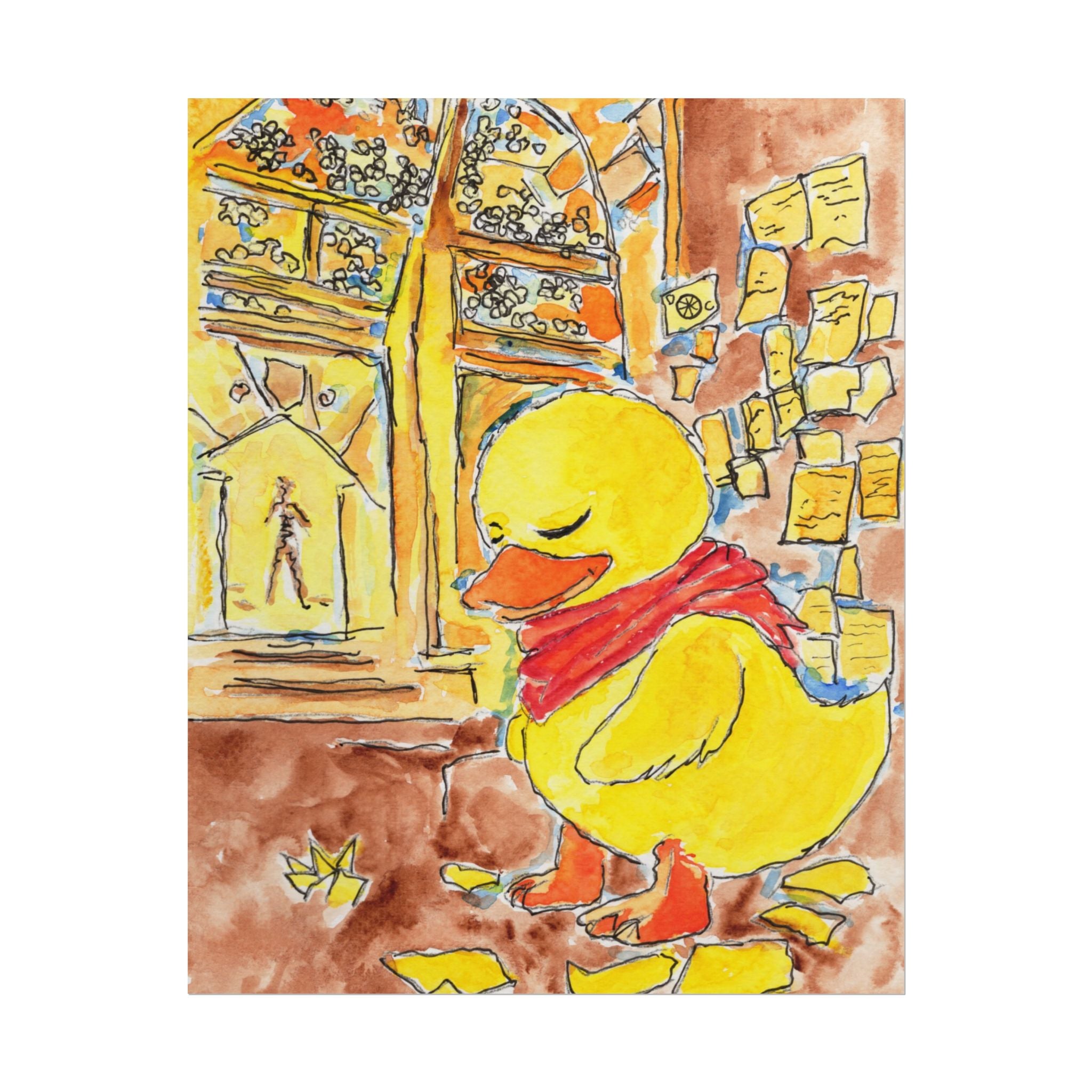Meditation original artwork by Timothy Colomer