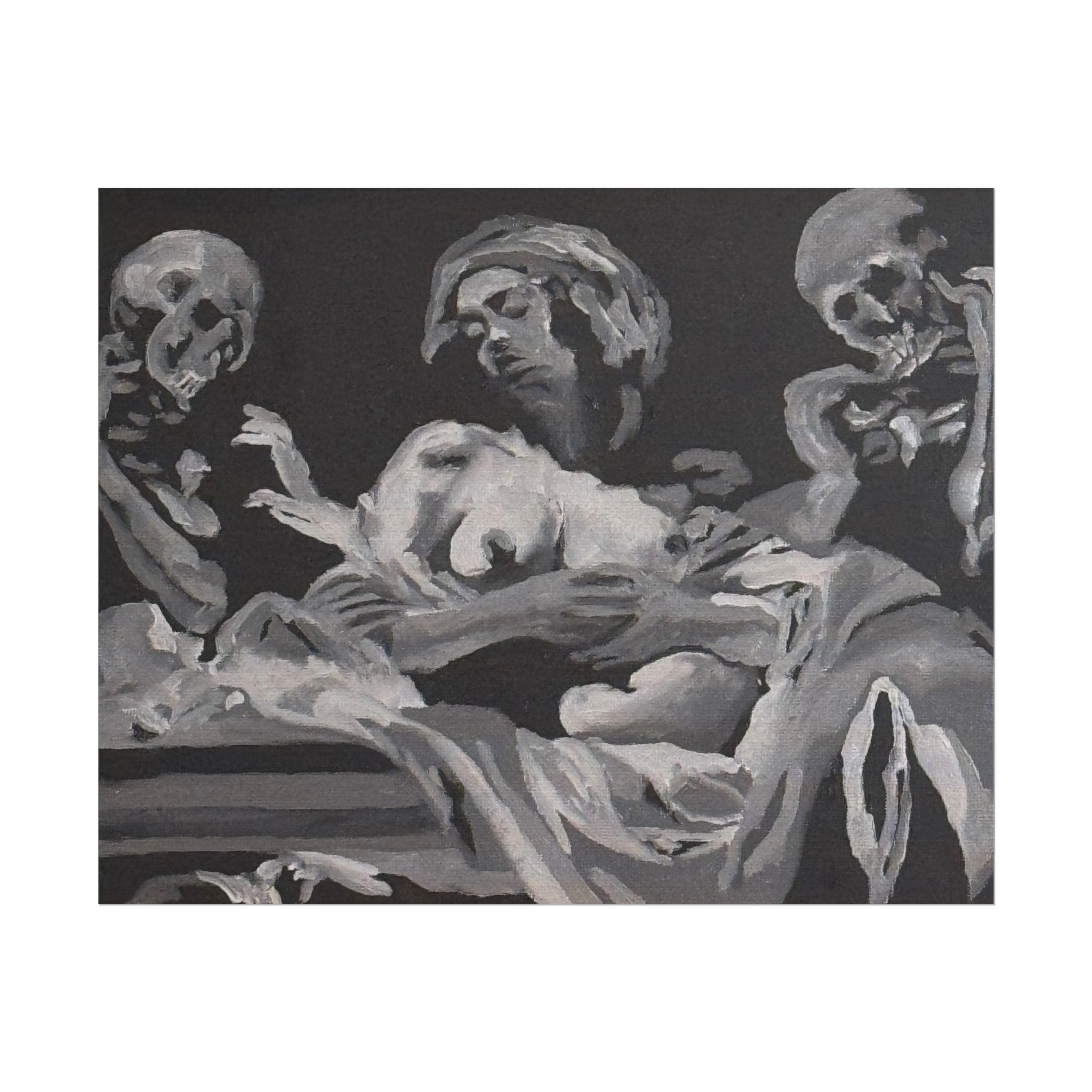 Sleeping With Ghosts art print by Timothy Colomer