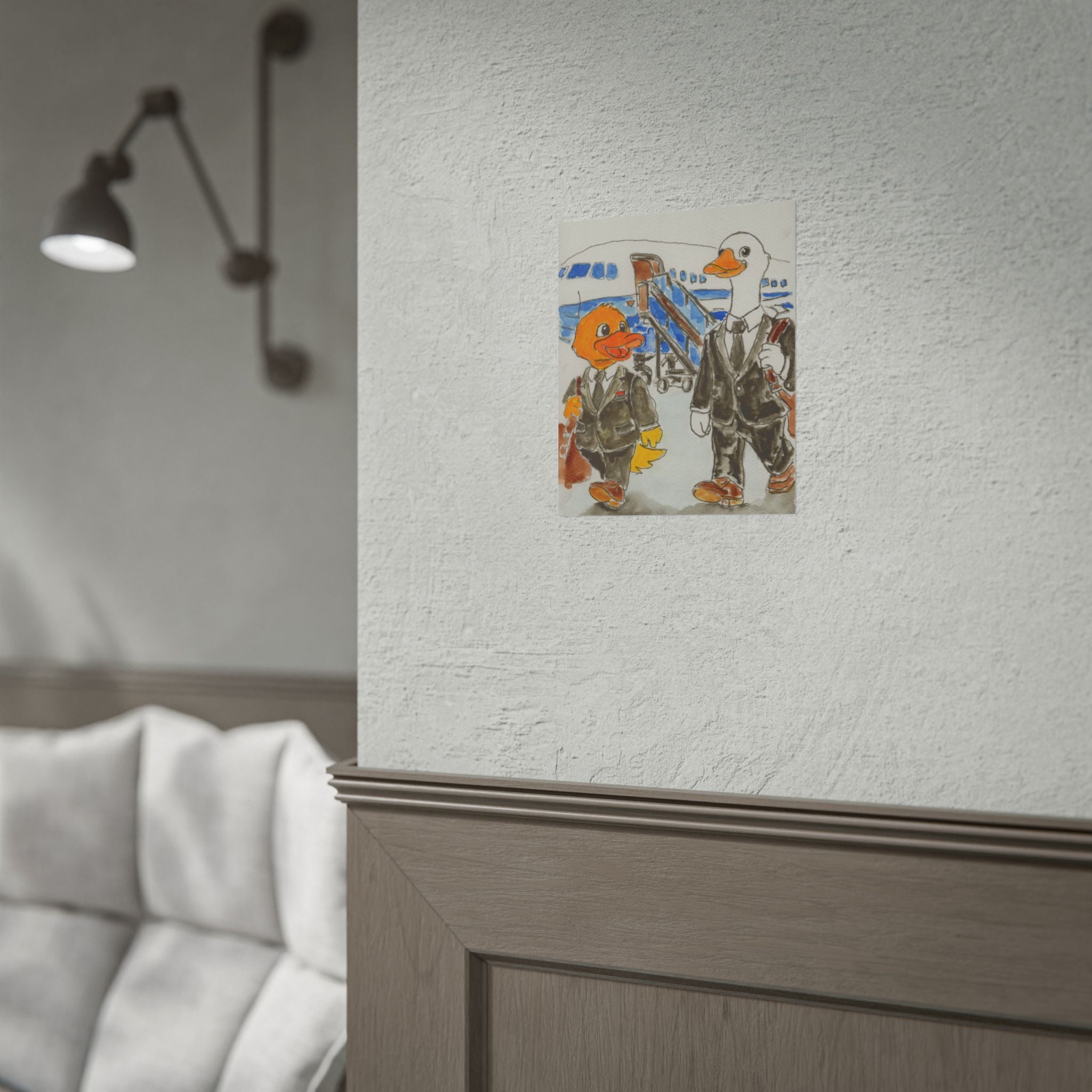 Arrival Gate art print by Timothy Colomer — view 2
