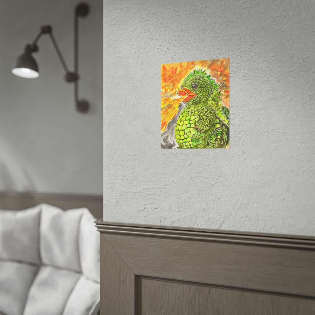 DuckZilla art print by Timothy Colomer — view 2