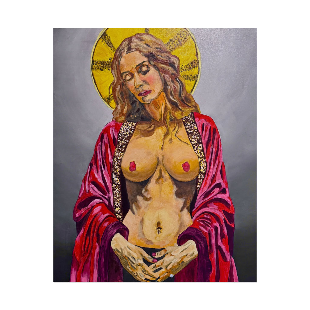 Saint Barbara art print by Timothy Colomer