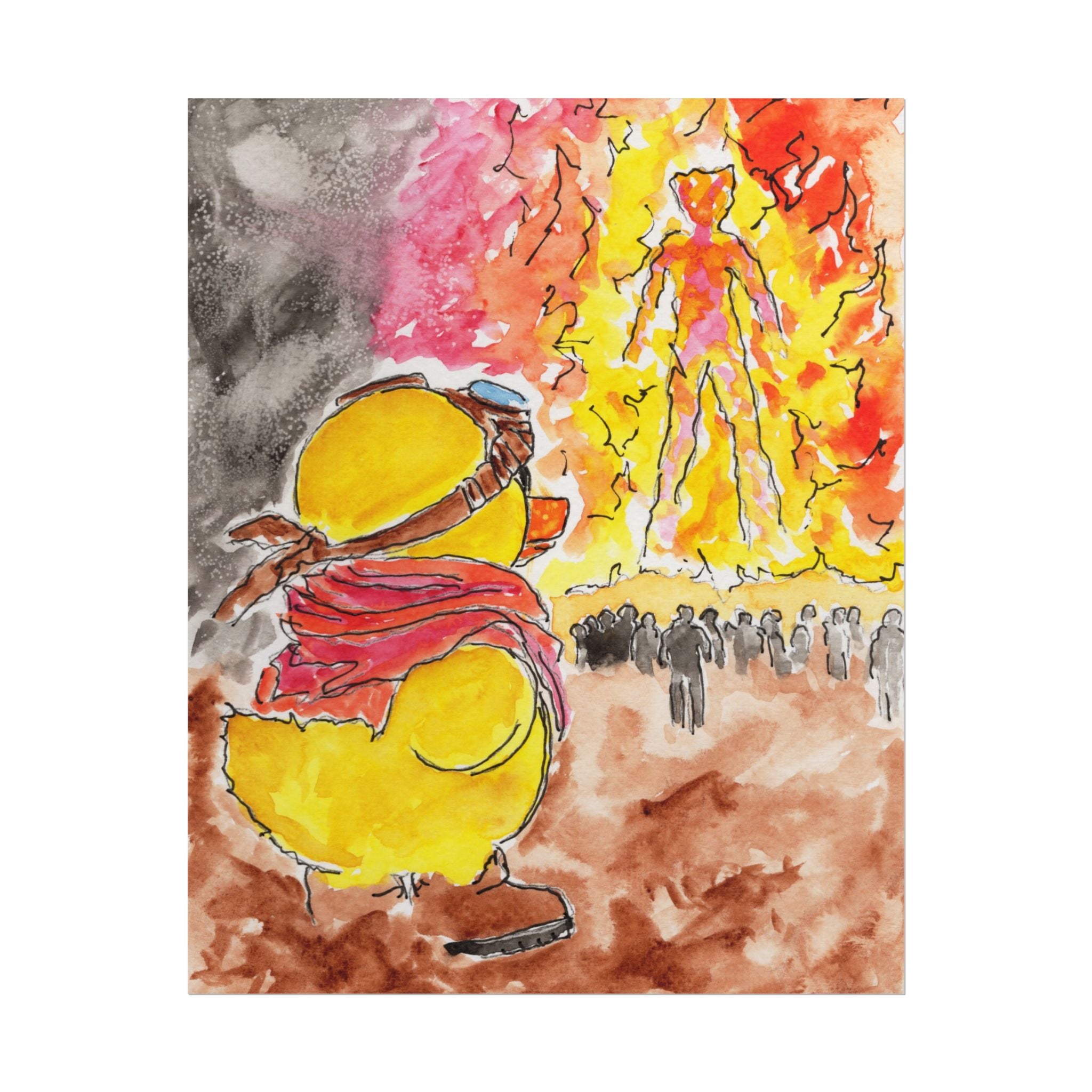 Homage original artwork by Timothy Colomer