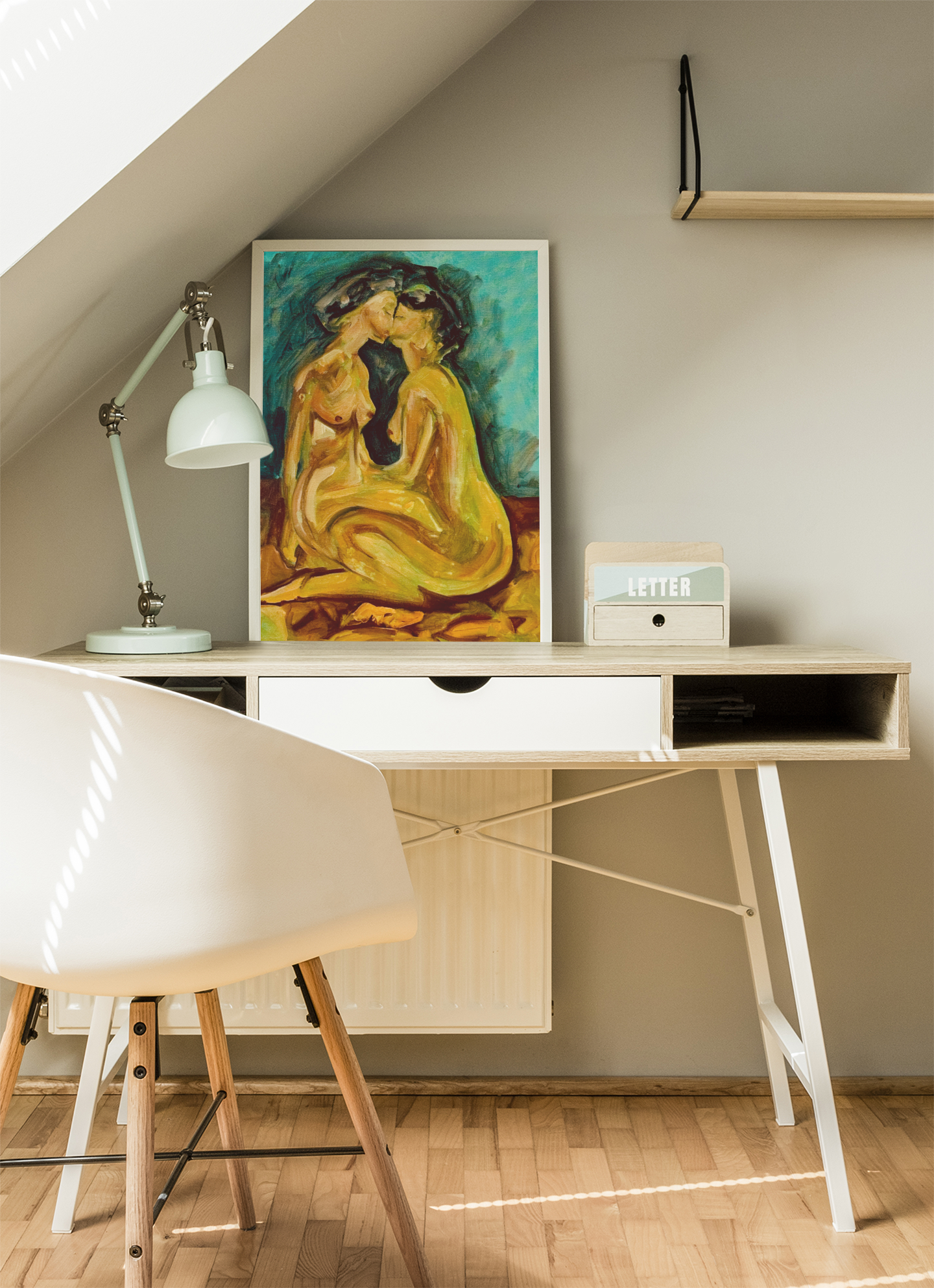 Morning Kiss art print by Timothy Colomer — view 3
