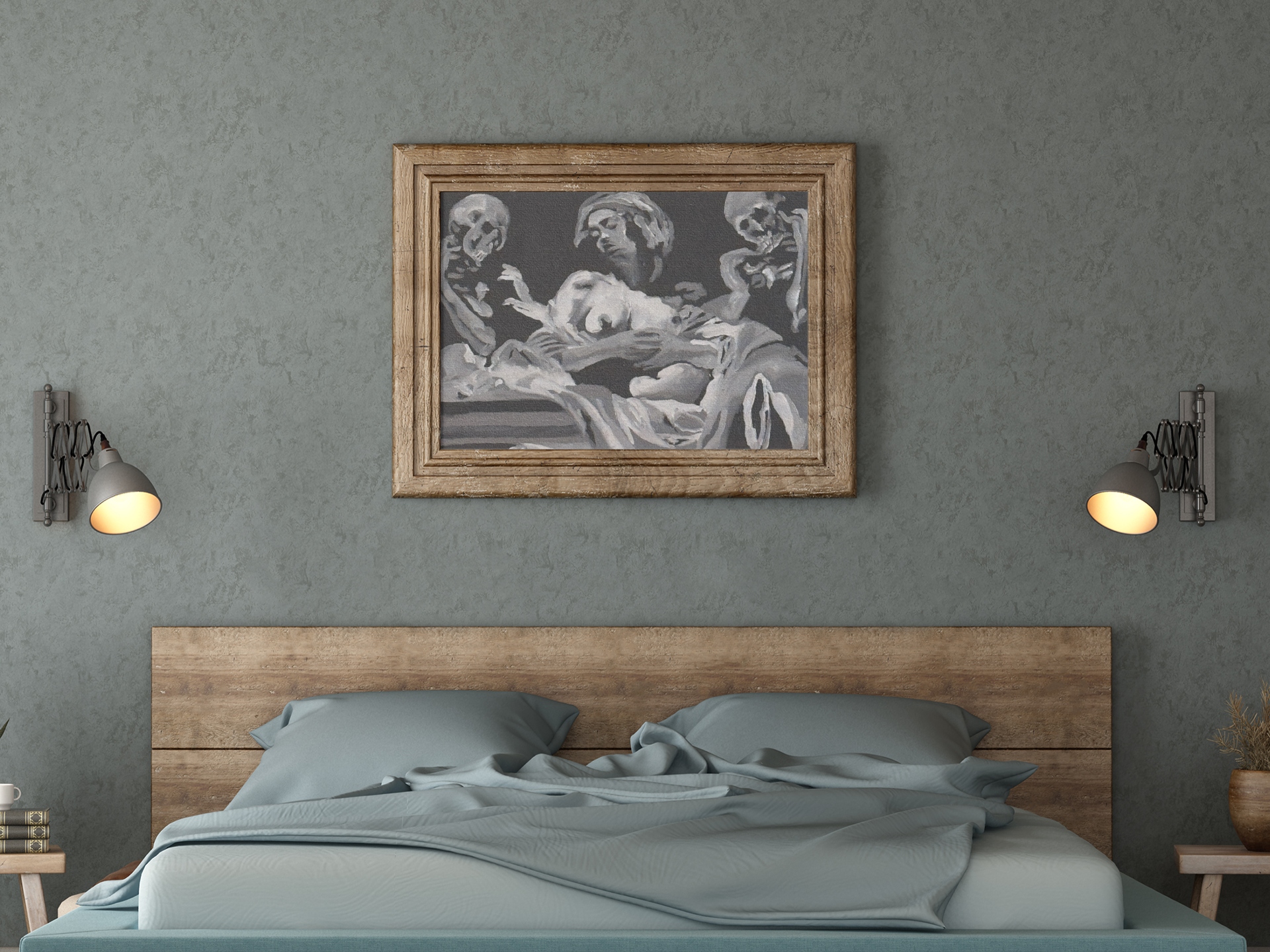 Sleeping With Ghosts art print by Timothy Colomer — view 3
