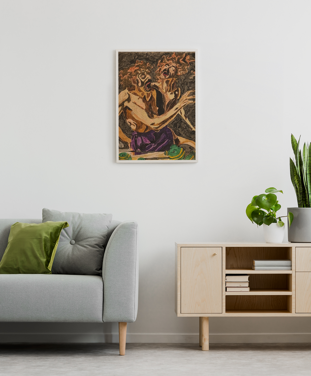 My PTSD Monster art print by Timothy Colomer — view 2