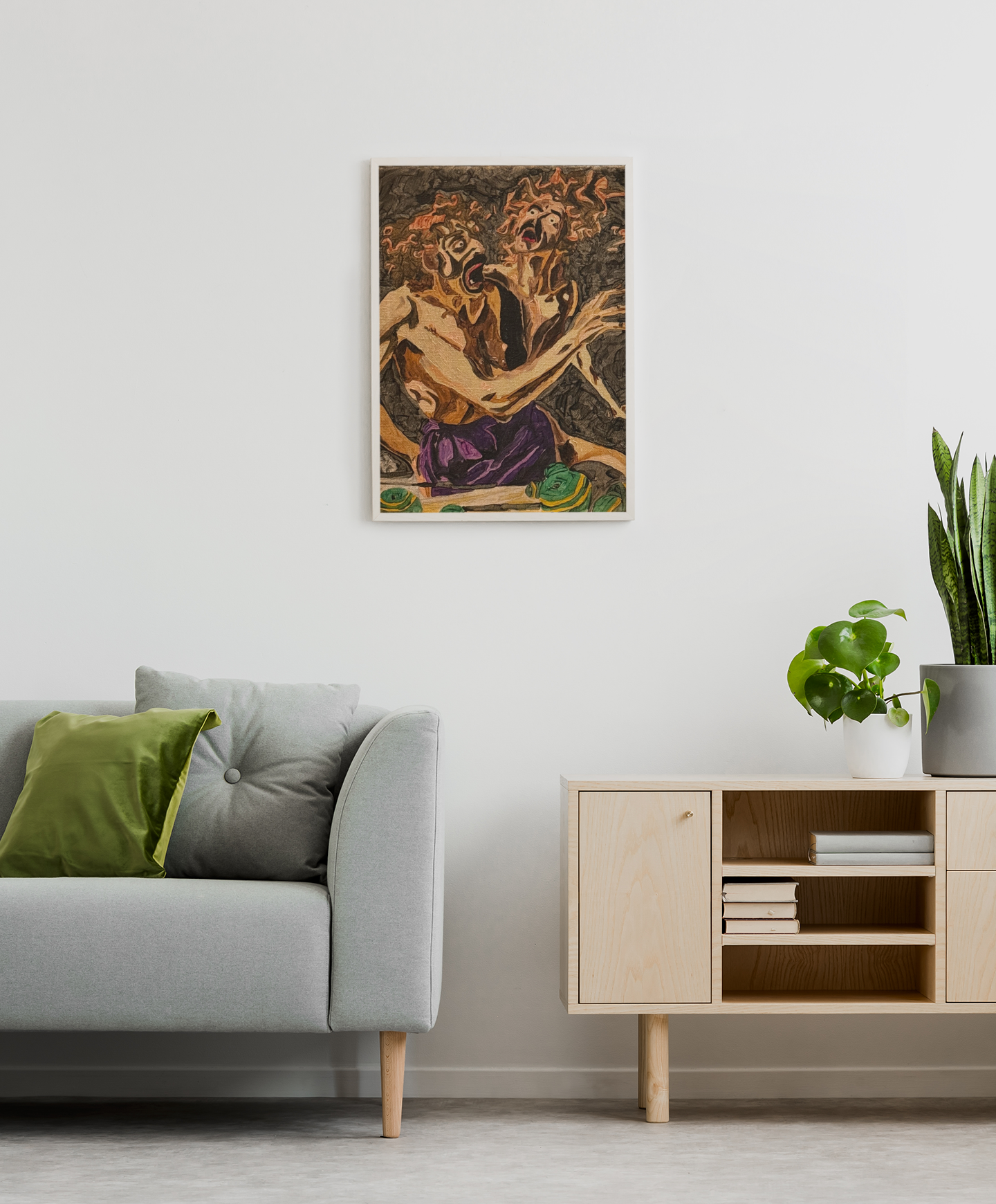 My PTSD Monster art print by Timothy Colomer — view 2