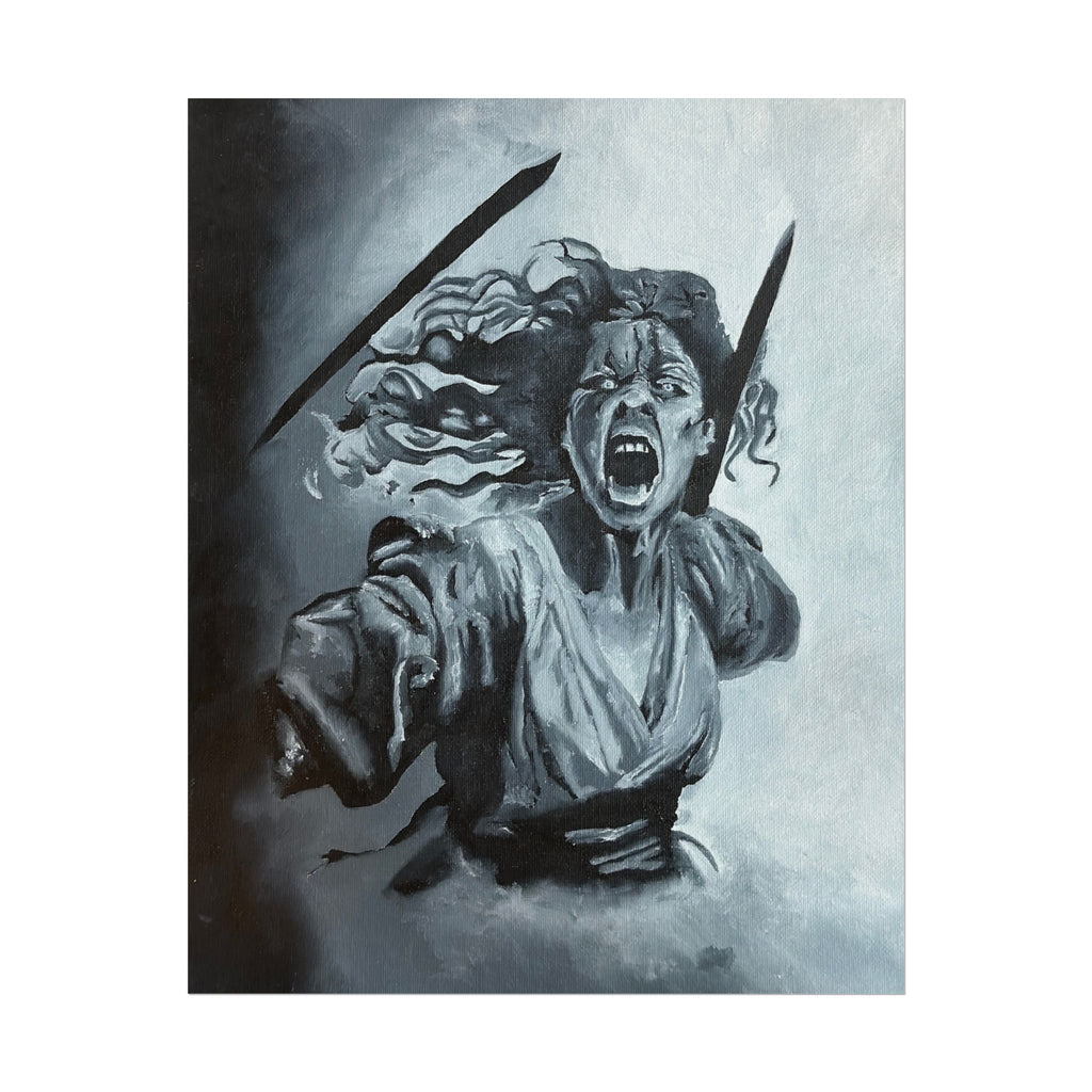 Battle with Demons art print by Timothy Colomer