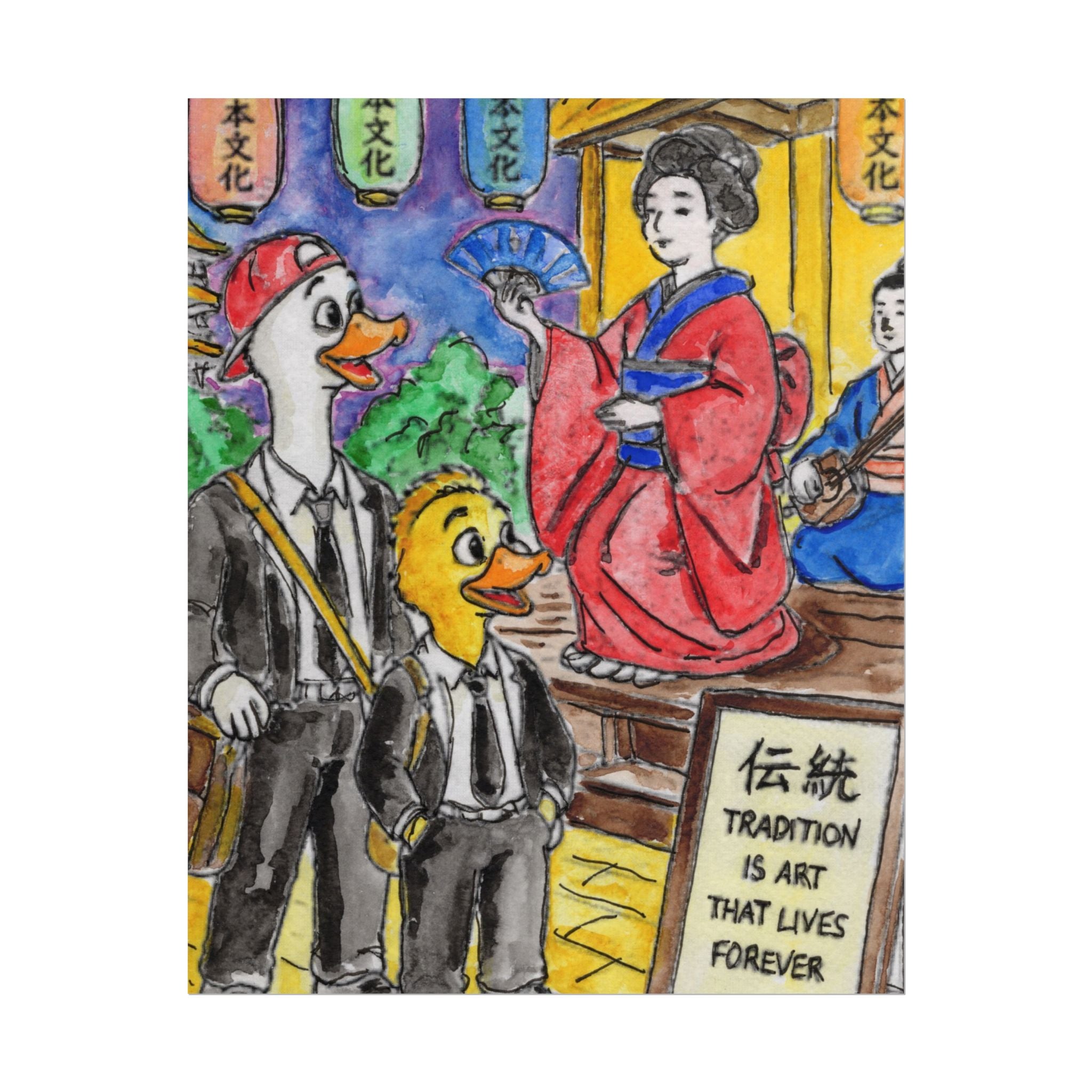 Tradition art print by Timothy Colomer