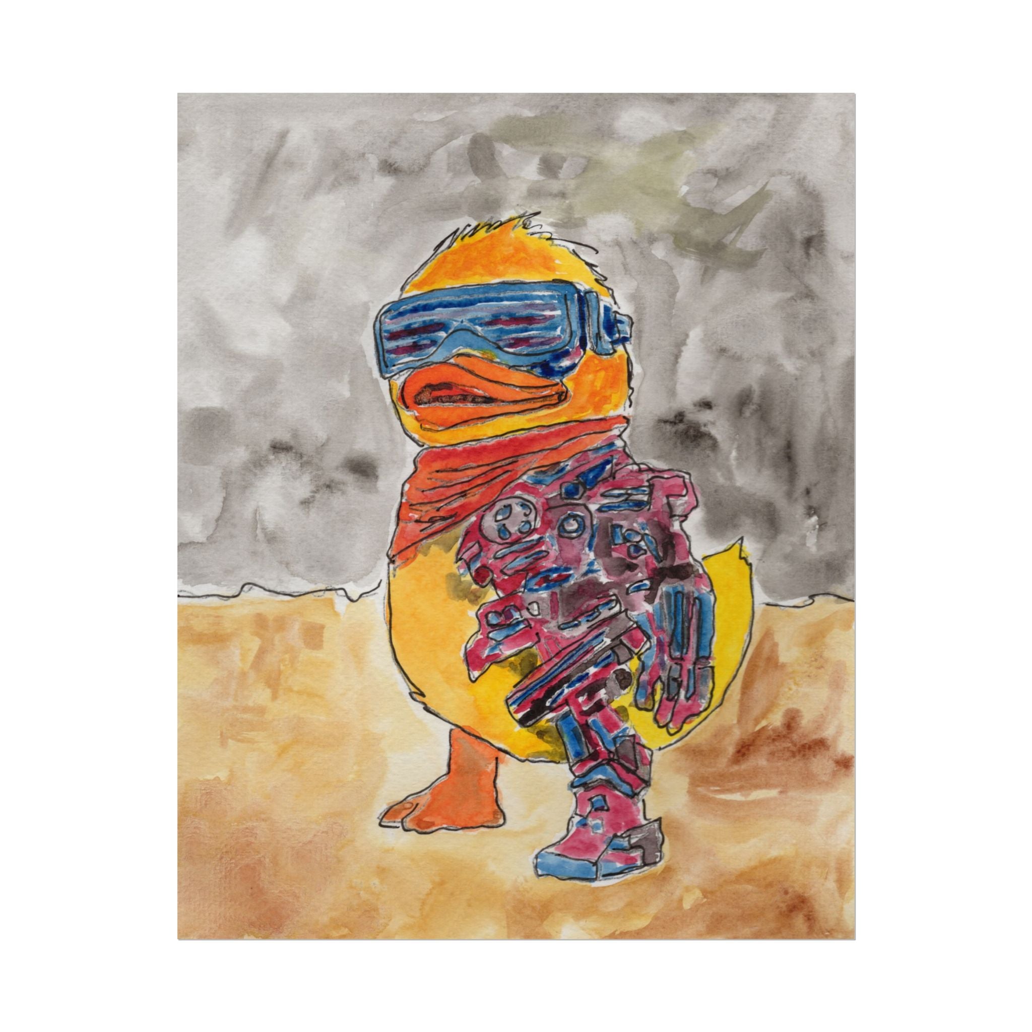 Cybork art print by Timothy Colomer