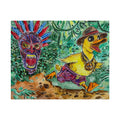 Tiki God art print by Timothy Colomer
