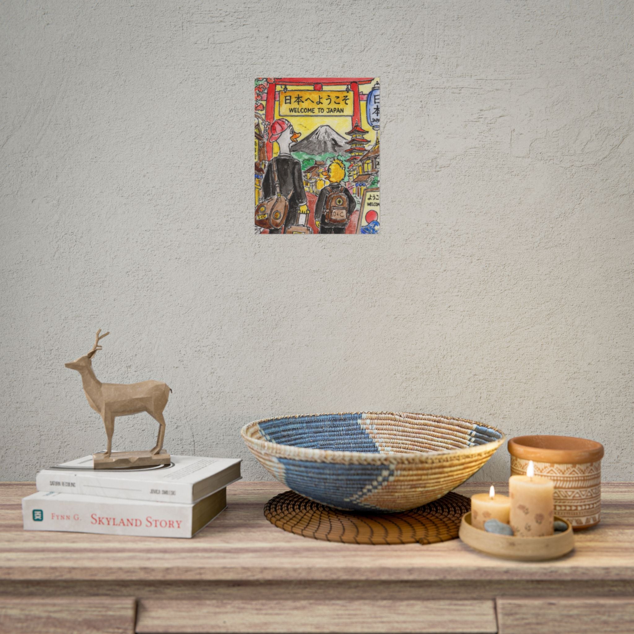 Welcome to Japan art print by Timothy Colomer — view 2