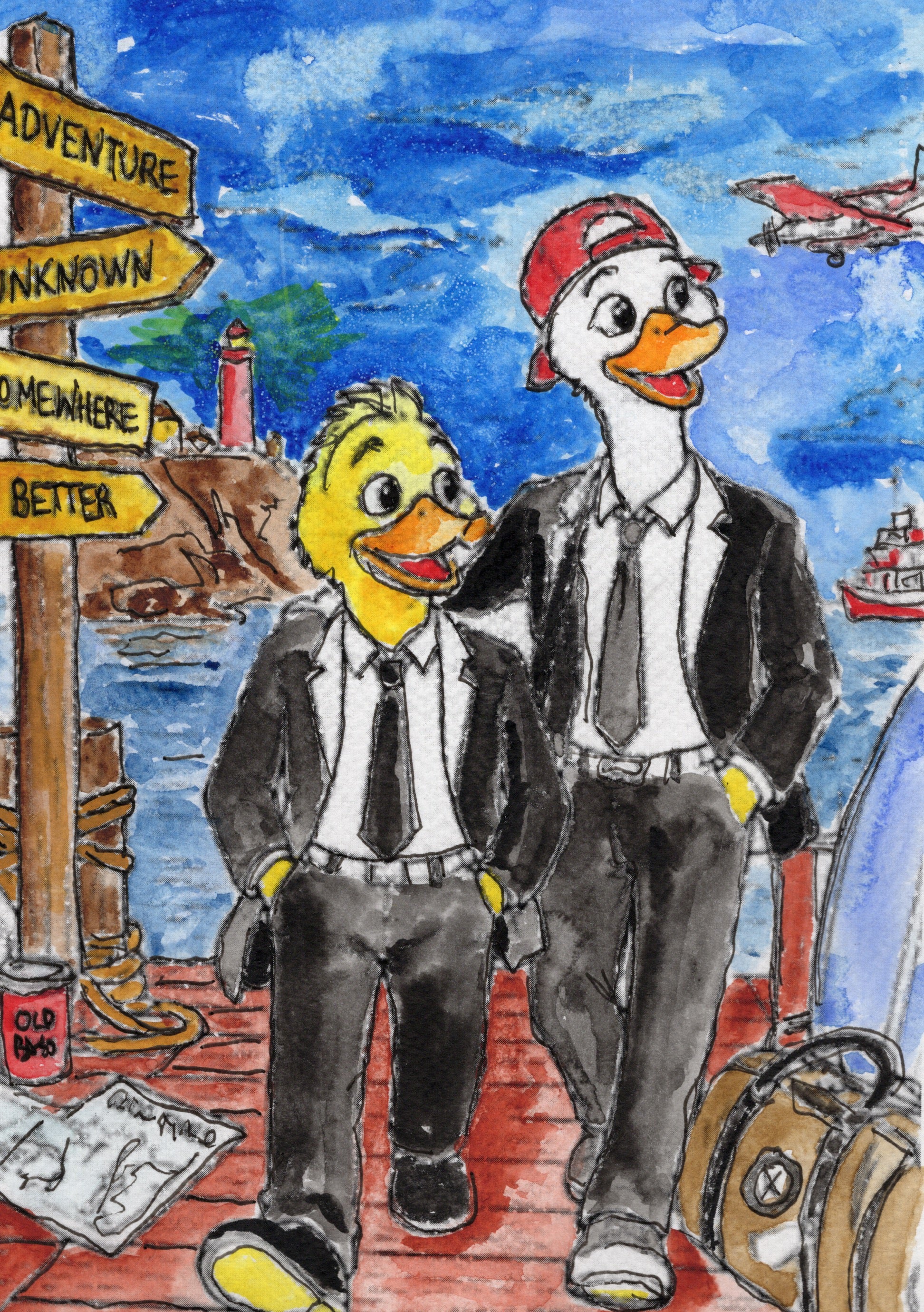 Japan Expedition | Duck & Compass Society collectible art card collection by Duck & Compass Society