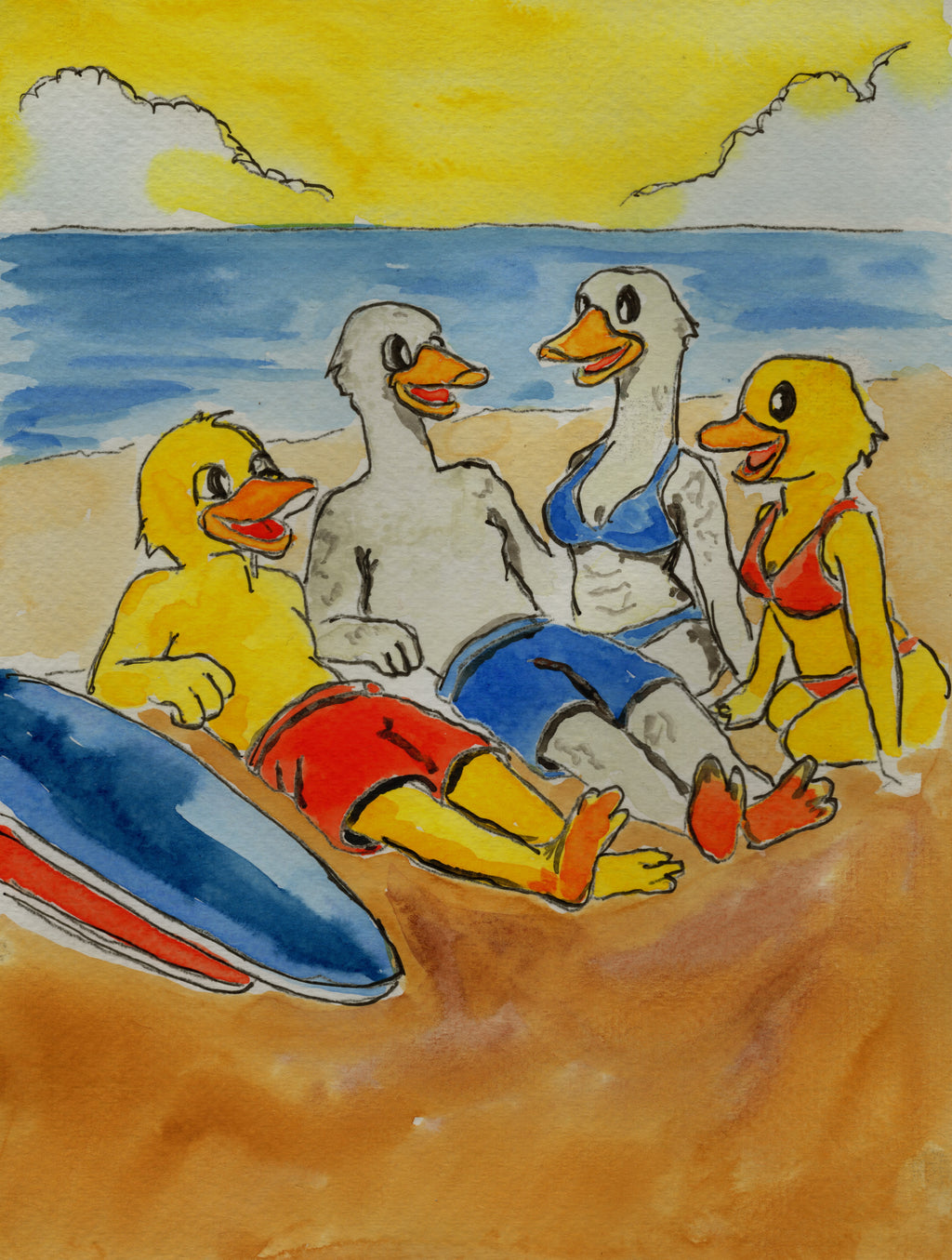 Los Angeles Expedition | Duck & Compass Society collectible art card collection by Duck & Compass Society — view 4
