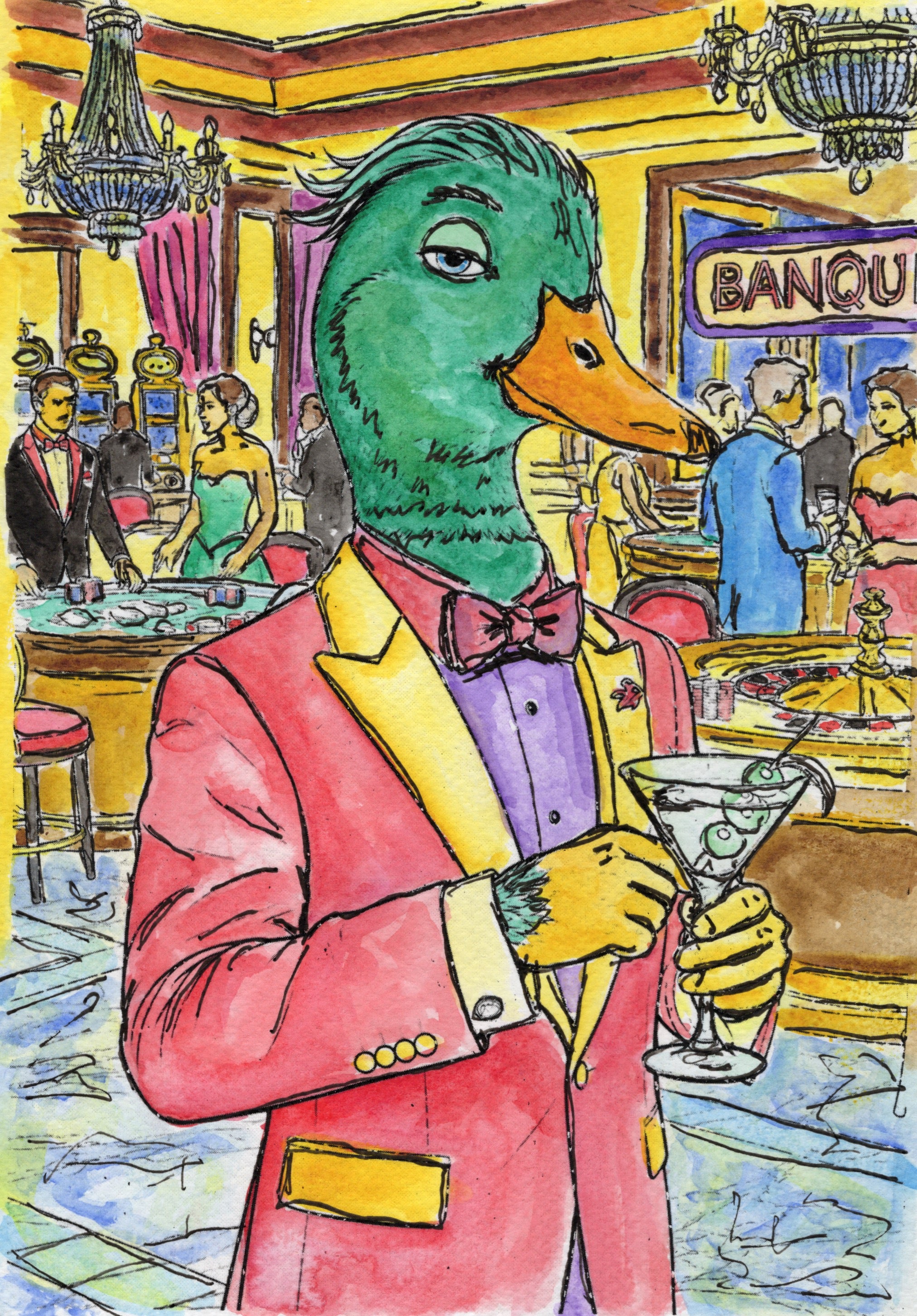 Eduardo, original artwork by Timothy Colomer