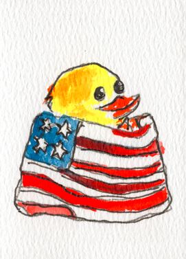 Restock Your Flock | Duck & Compass Society collectible art card collection by Duck & Compass Society