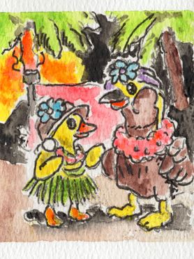 Hawaii Expedition | Duck & Compass Society collectible art card collection by Duck & Compass Society — view 7