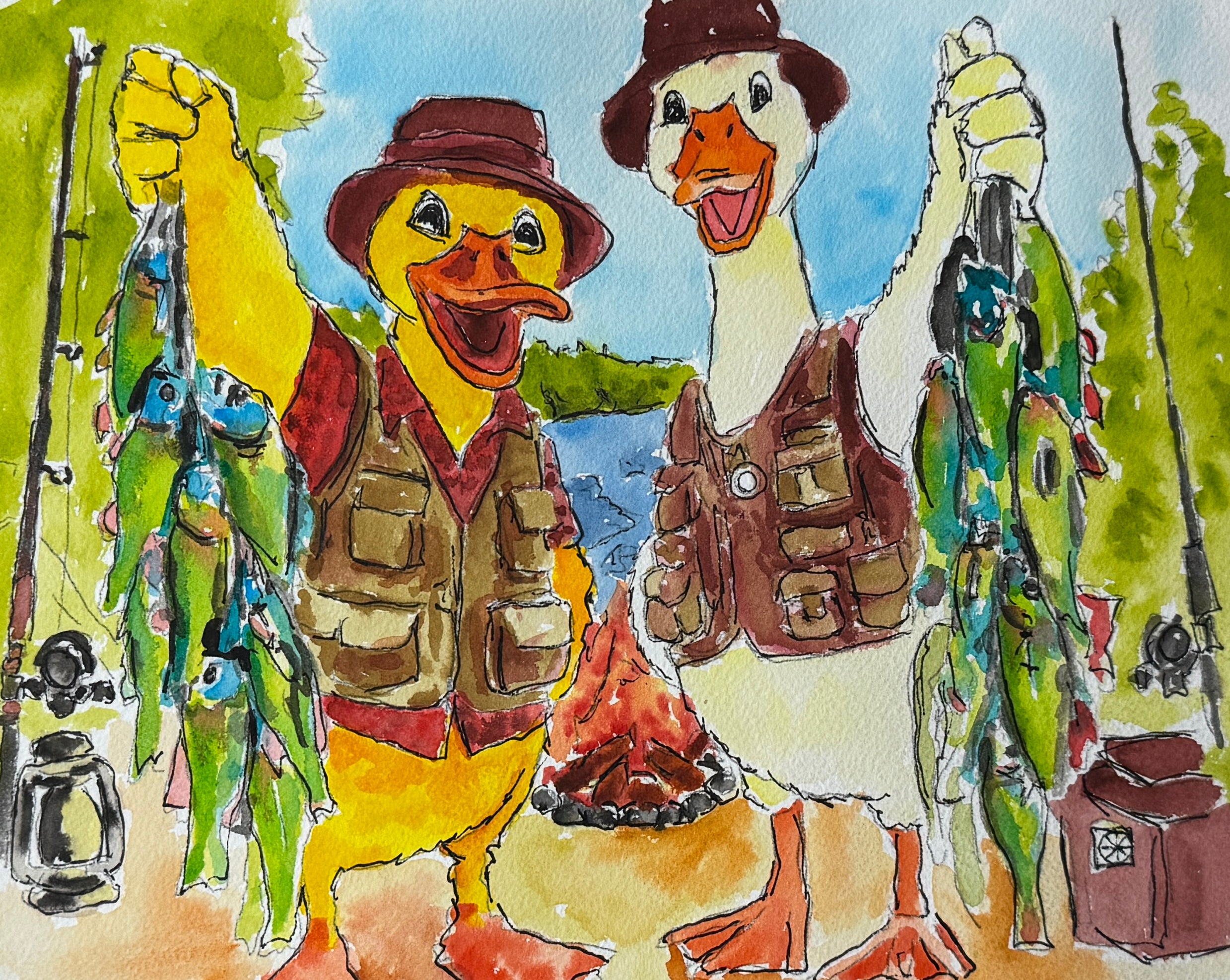 Los Angeles Expedition | Duck & Compass Society collectible art card collection by Duck & Compass Society — view 6